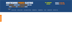Desktop Screenshot of northshorepowerelectric.com